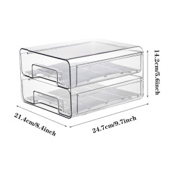 Plastic Organizer 2 Layer